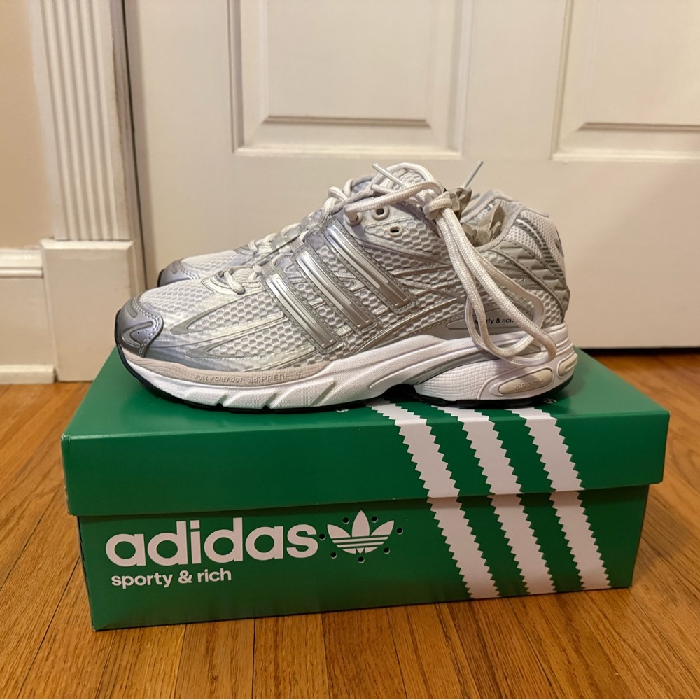 Sporty & Rich x Adidas Adistar Cushion Grey